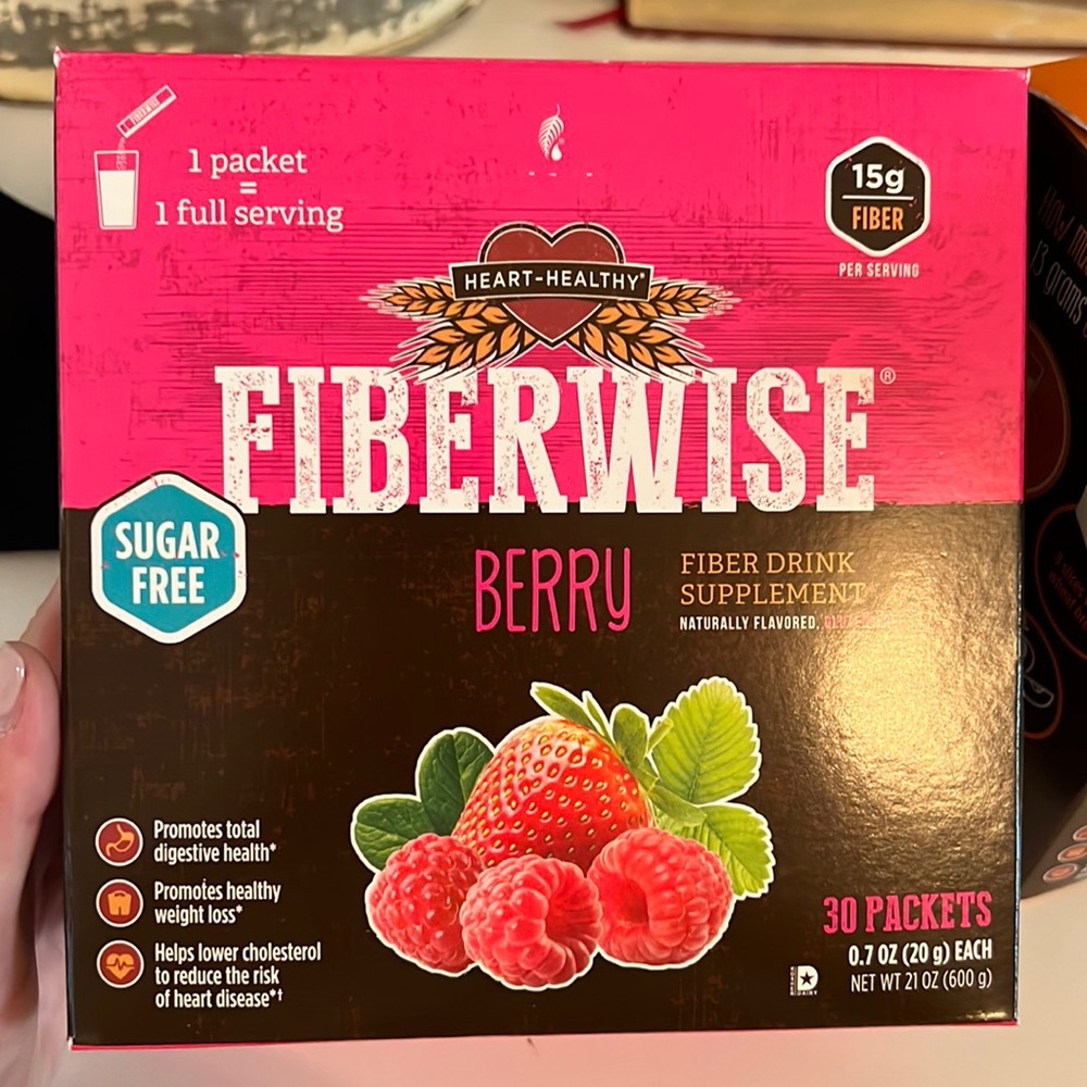 Melaleuca fiberwise berry flavor- sugar free. Only used once,  29 packets left.